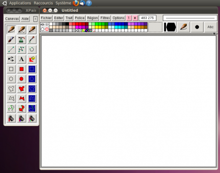 XPaint sous Ubuntu 10.04