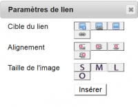 Paramètres de l'image